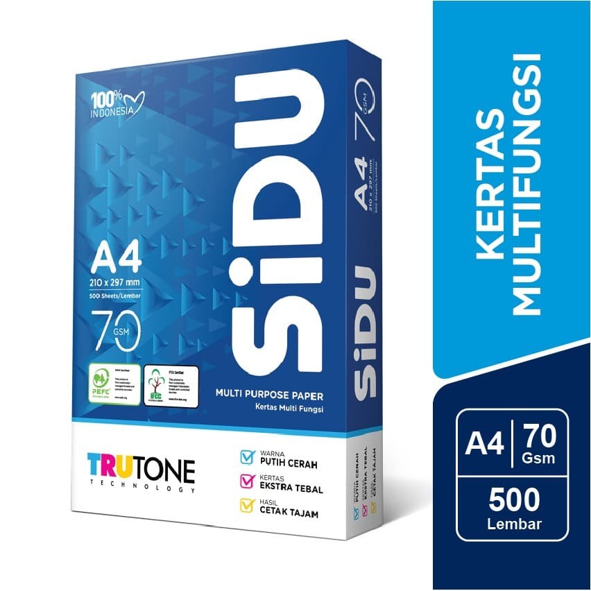 Kertas HVS Sinar Dunia 70Gsm A4