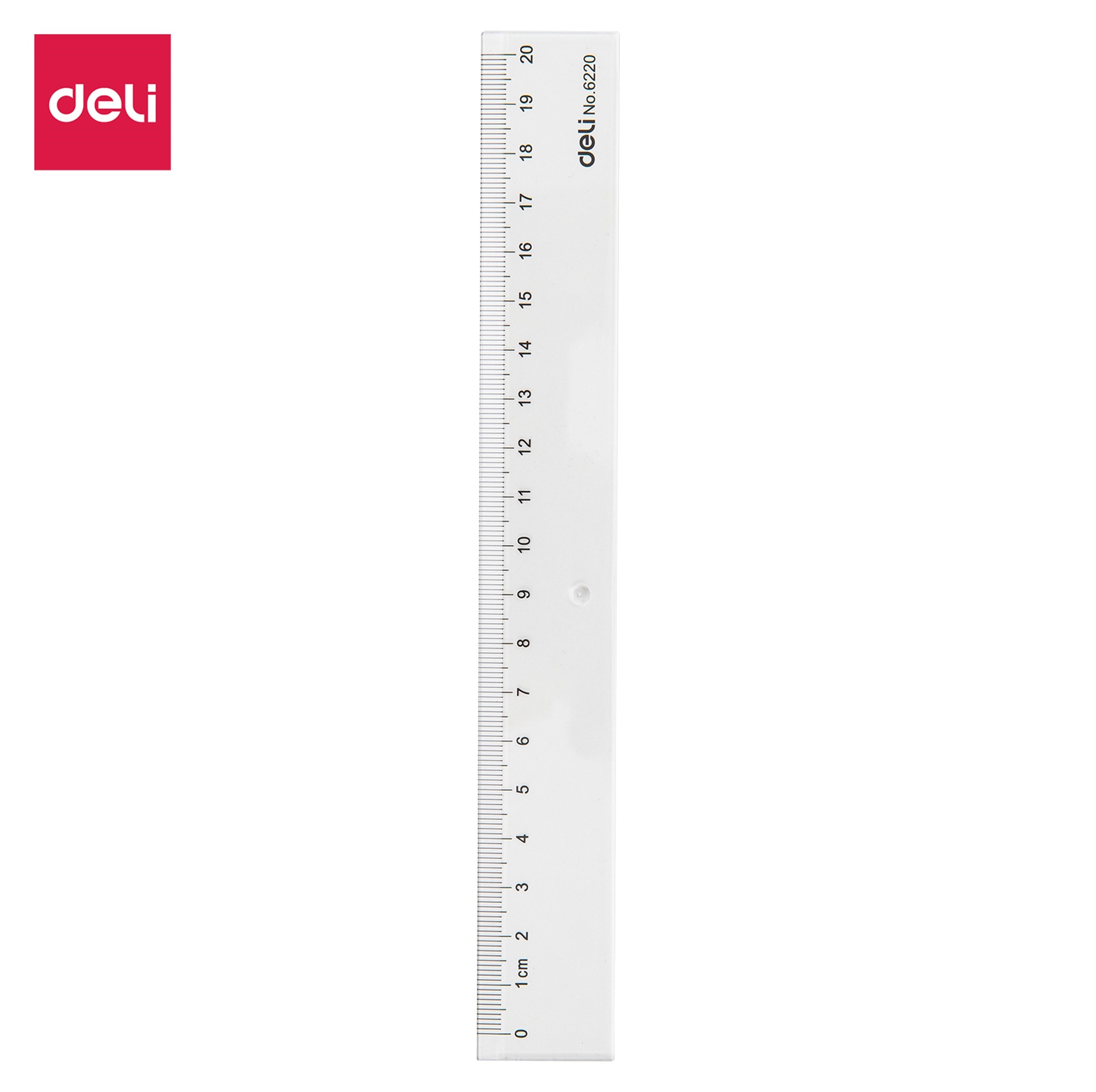 Penggaris Plastik Deli 20 cm