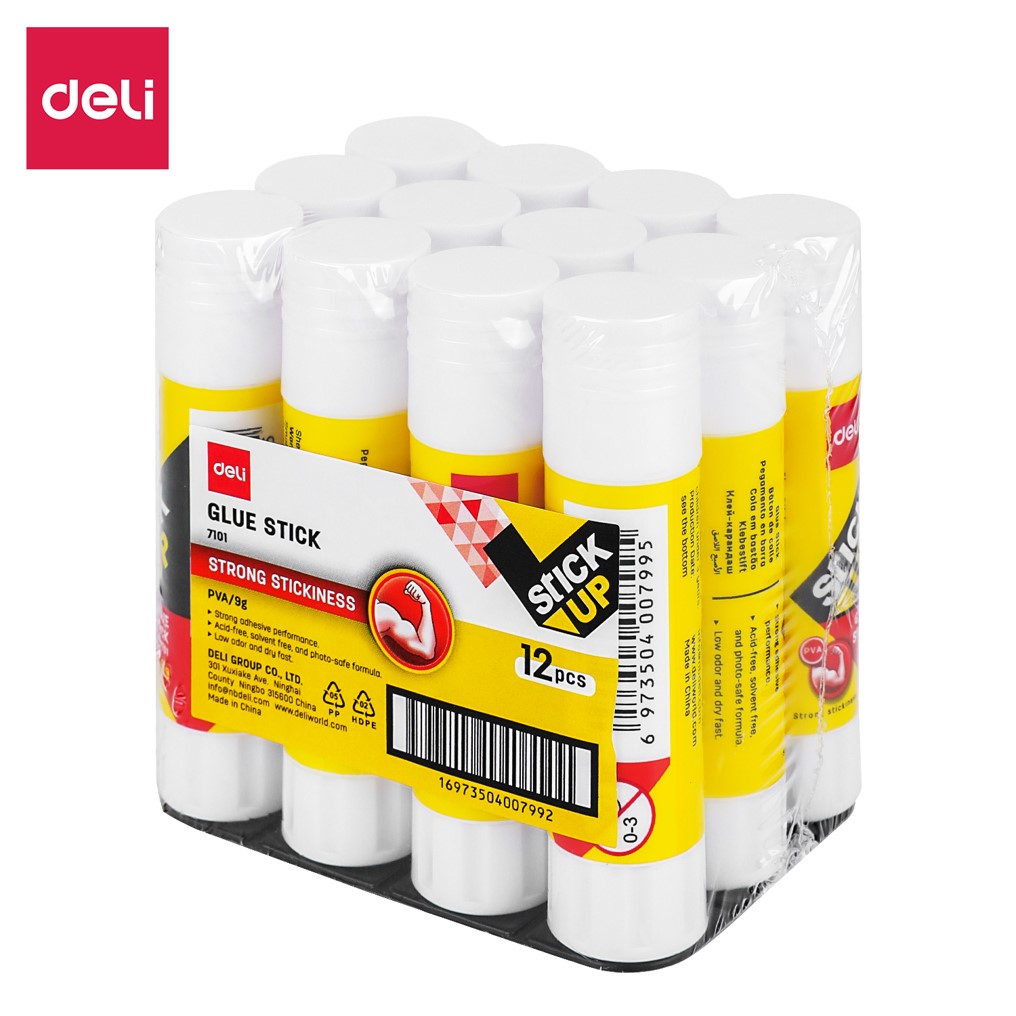 Lem Kertas/Glue Stick Deli 9 gram