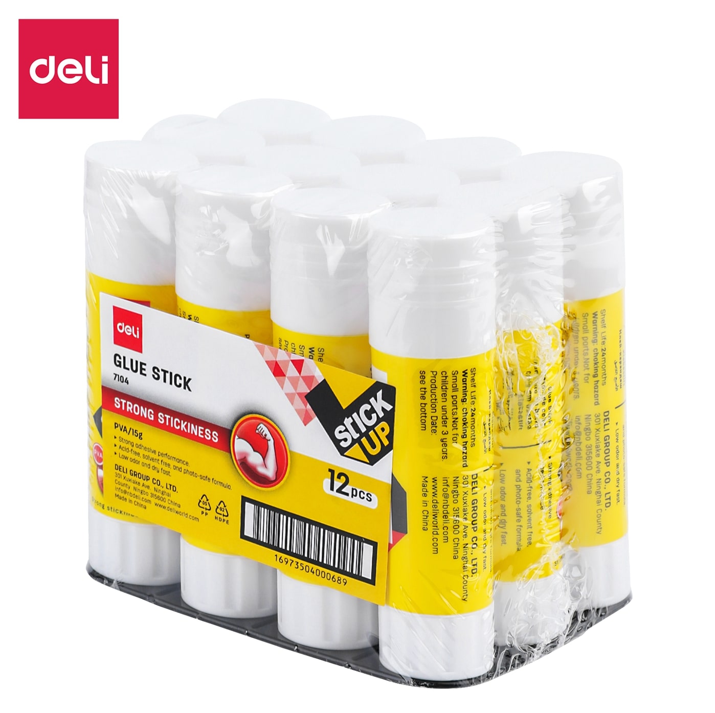 Lem Kertas/Glue Stick Deli 15 gram