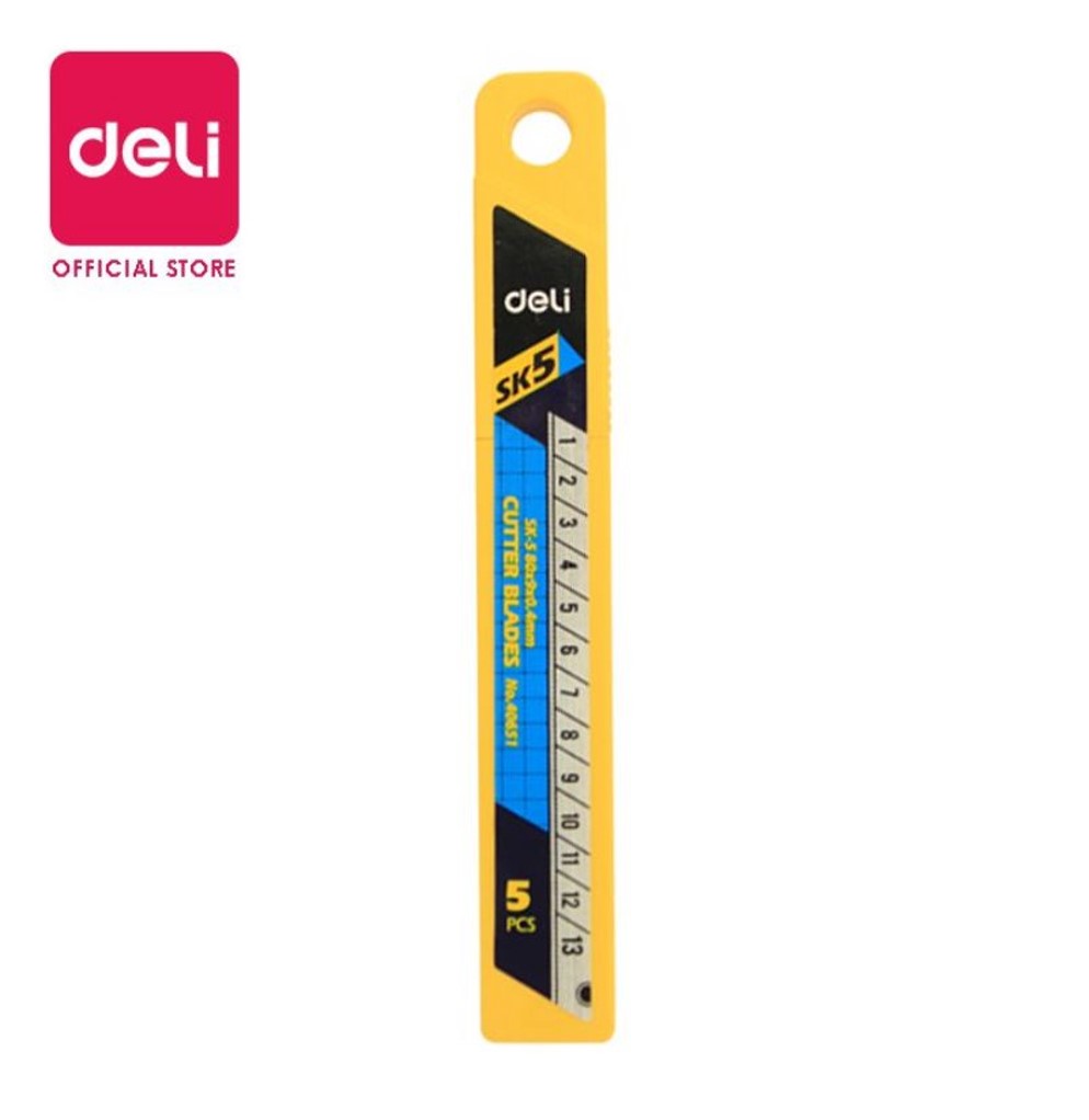 Isi Cutter Deli Kecil (isi 5 pcs)