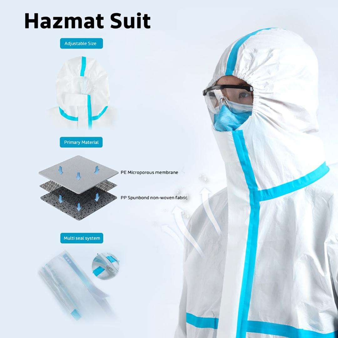 Pakaian Dekontaminasi (Hazmat Suit) Luna Life Default